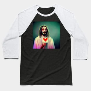 Jesus Love Baseball T-Shirt